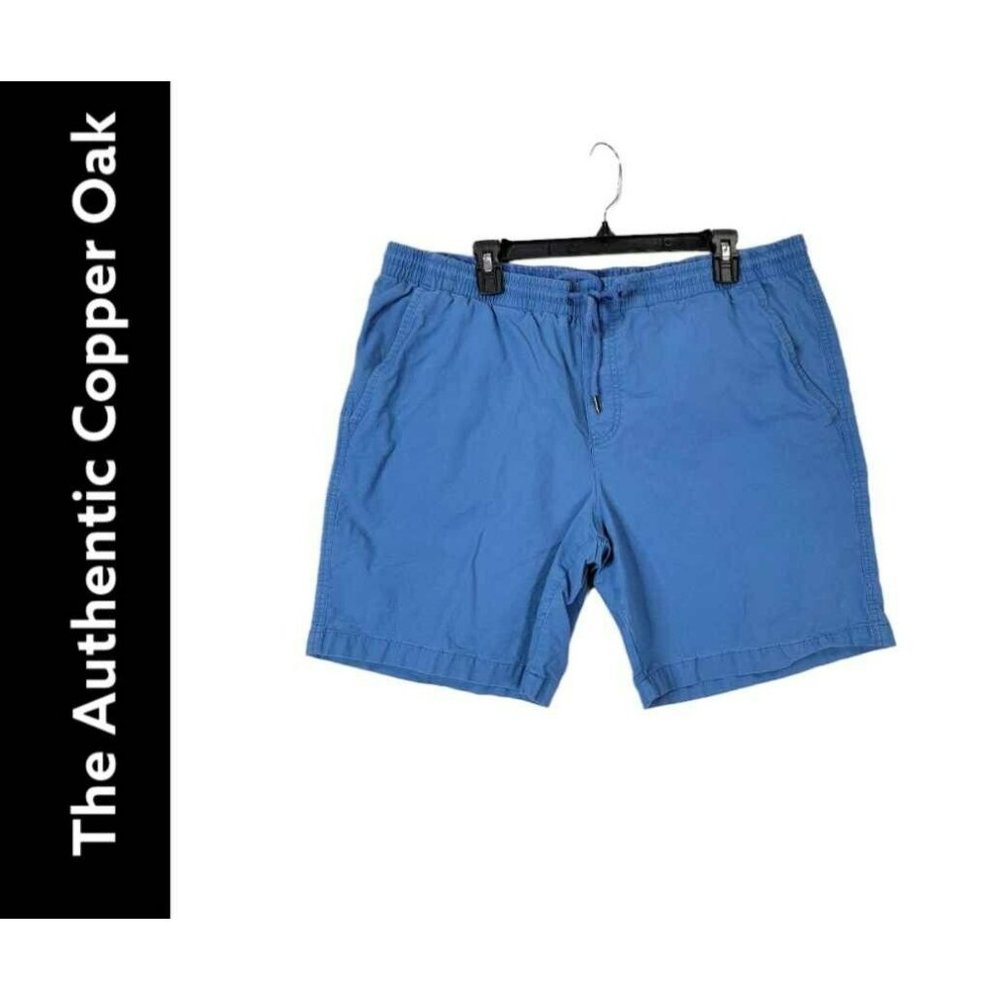 Copper Oak Mens Size XL Blue Pocket Board Shorts Flat front Pockets